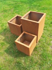 Trapezoidal box inox 3 mm